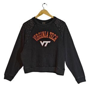 Virginia Tech Hokies Gameday Couture Studded Sweatshirt VT NCAA